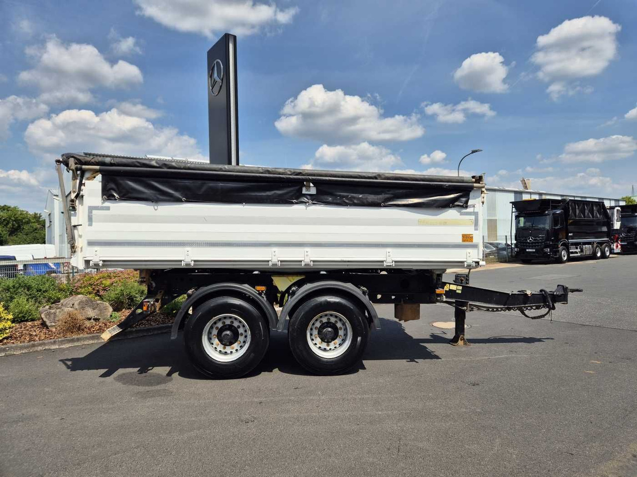 Meiller MZDA D 316 BPW Liftachse 50er Öse Plane - קרון נגרר עם מזהיר: תמונה 5 Meiller MZDA D 316 BPW Liftachse 50er Öse Plane - קרון נגרר עם מזהיר: תמונה 5