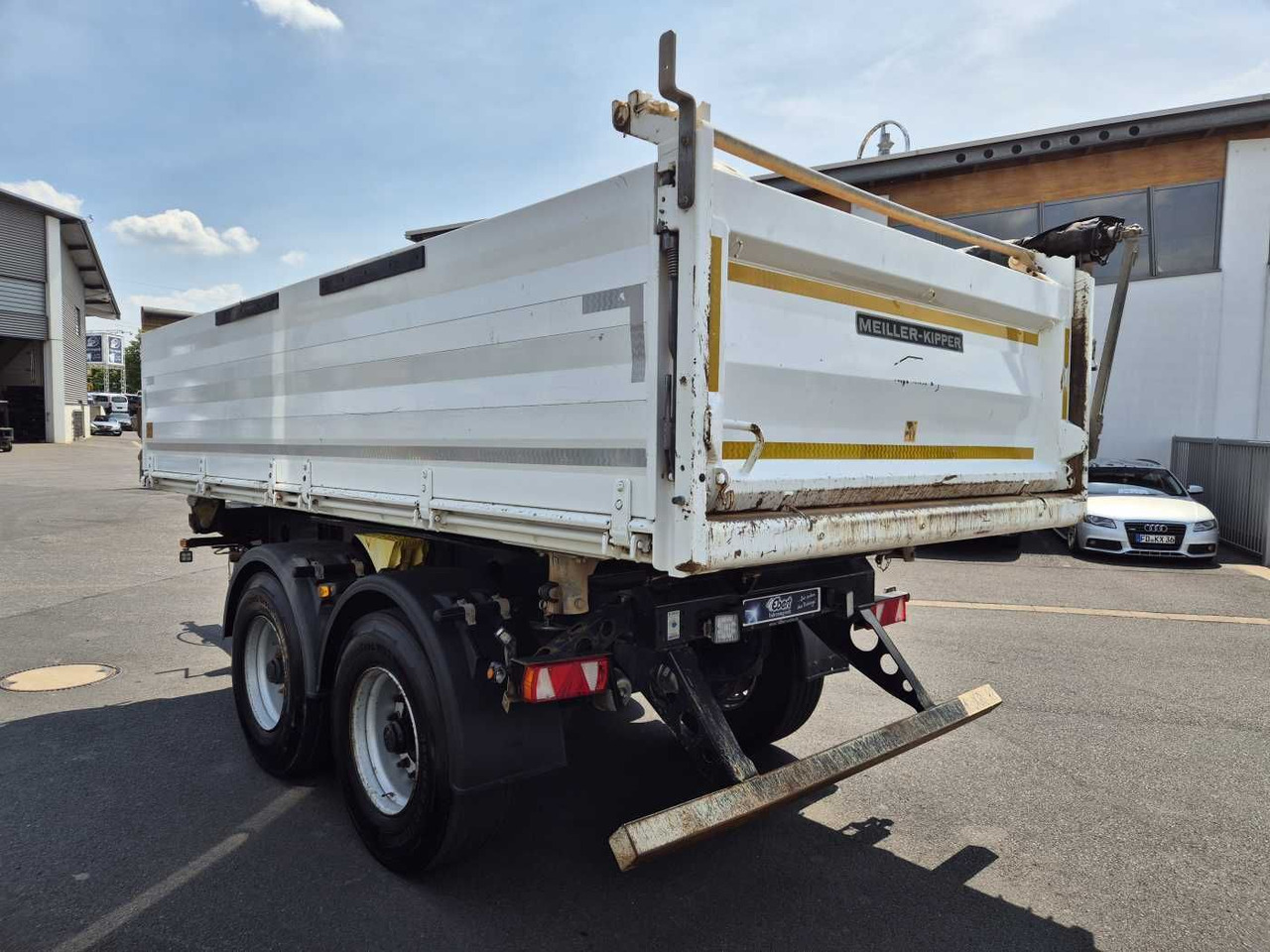 Meiller MZDA D 316 BPW Liftachse 50er Öse Plane - קרון נגרר עם מזהיר: תמונה 3 Meiller MZDA D 316 BPW Liftachse 50er Öse Plane - קרון נגרר עם מזהיר: תמונה 3