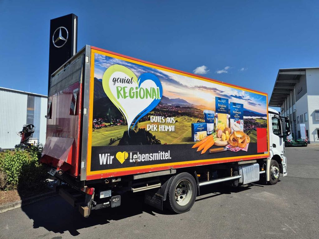 מוביל מכולות/ משאית החלפת גוף Mercedes-Benz Antos 1830 LL 4x2 Ladebordwand Carrier Supra 750: תמונה 11