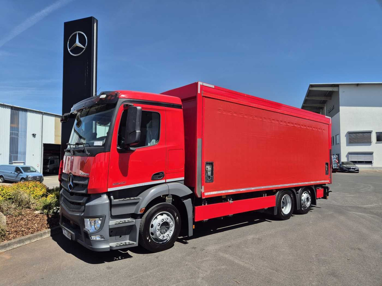 Mercedes-Benz Antos 2540 LnR 6x2 LBW Schiebeplanen AHK - משאית וילונות צד: תמונה 2 Mercedes-Benz Antos 2540 LnR 6x2 LBW Schiebeplanen AHK - משאית וילונות צד: תמונה 2