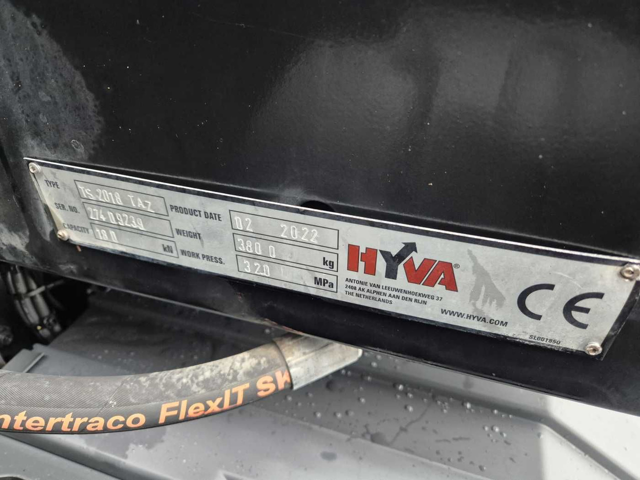 מזהיר Mercedes-Benz Arocs 2543 L 6x2/4 Hiab TS 2018 TAZ Funk: תמונה 10