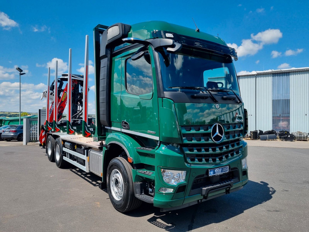 Mercedes-Benz Arocs 2651L 6x4 Palfinger-EPSILON Y Crane M12Z91 - משאית עץ, משאית מנוף: תמונה 2 Mercedes-Benz Arocs 2651L 6x4 Palfinger-EPSILON Y Crane M12Z91 - משאית עץ, משאית מנוף: תמונה 2