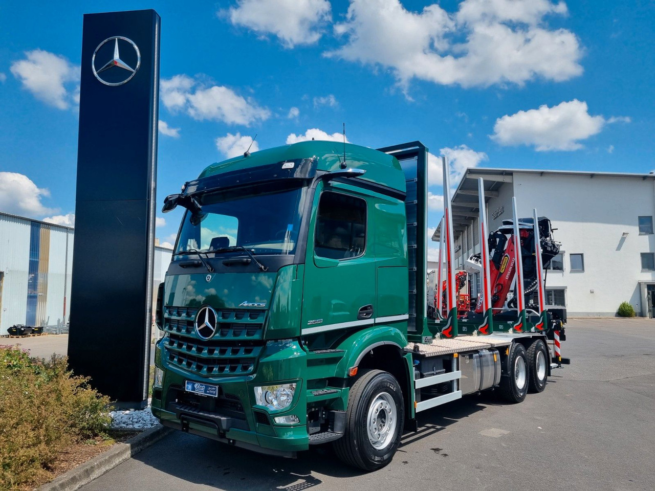 Mercedes-Benz Arocs 2651L 6x4 Palfinger-EPSILON Y Crane M12Z91 - משאית עץ, משאית מנוף: תמונה 1 Mercedes-Benz Arocs 2651L 6x4 Palfinger-EPSILON Y Crane M12Z91 - משאית עץ, משאית מנוף: תמונה 1