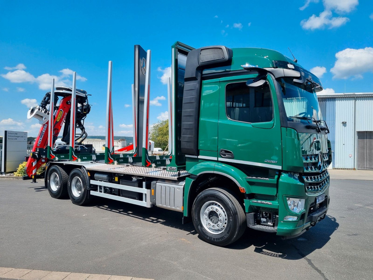 Mercedes-Benz Arocs 2651L 6x4 Palfinger-EPSILON Y Crane M12Z91 - משאית עץ, משאית מנוף: תמונה 4 Mercedes-Benz Arocs 2651L 6x4 Palfinger-EPSILON Y Crane M12Z91 - משאית עץ, משאית מנוף: תמונה 4