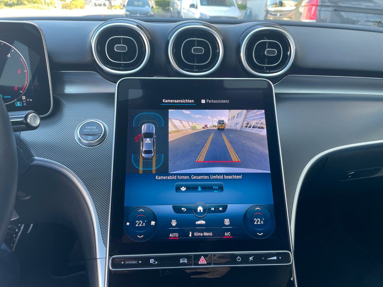הַחכָּרָה  Mercedes-Benz C 220 d AVANTGARDE R-Kamera+Carplay+TotW+Ambient Mercedes-Benz C 220 d AVANTGARDE R-Kamera+Carplay+TotW+Ambient: תמונה 17