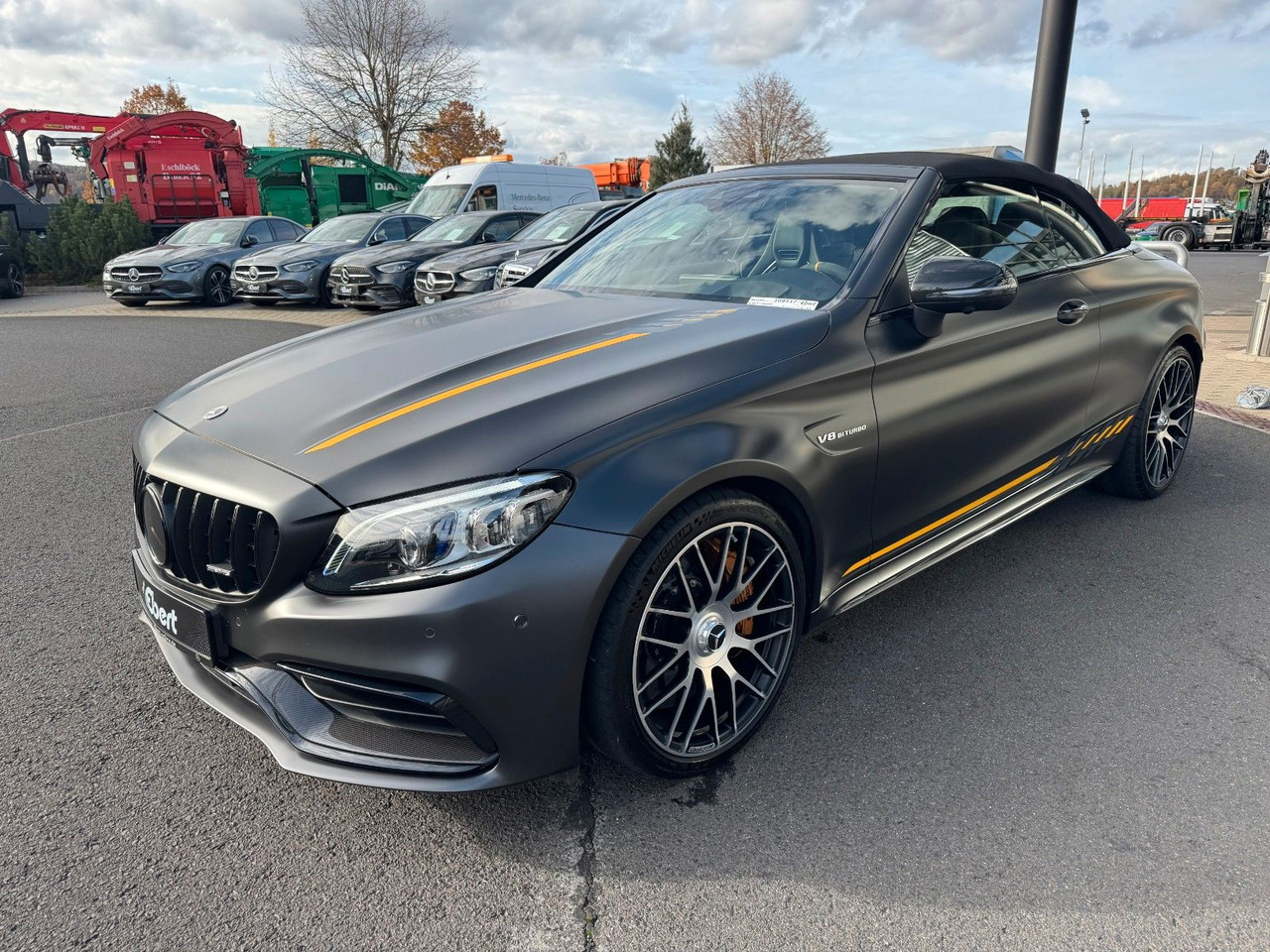 Mercedes-Benz C 63 AMG S Cabrio+FinalEdition+Keramik+Carbon+ - קבריולט: תמונה 4 Mercedes-Benz C 63 AMG S Cabrio+FinalEdition+Keramik+Carbon+ - קבריולט: תמונה 4