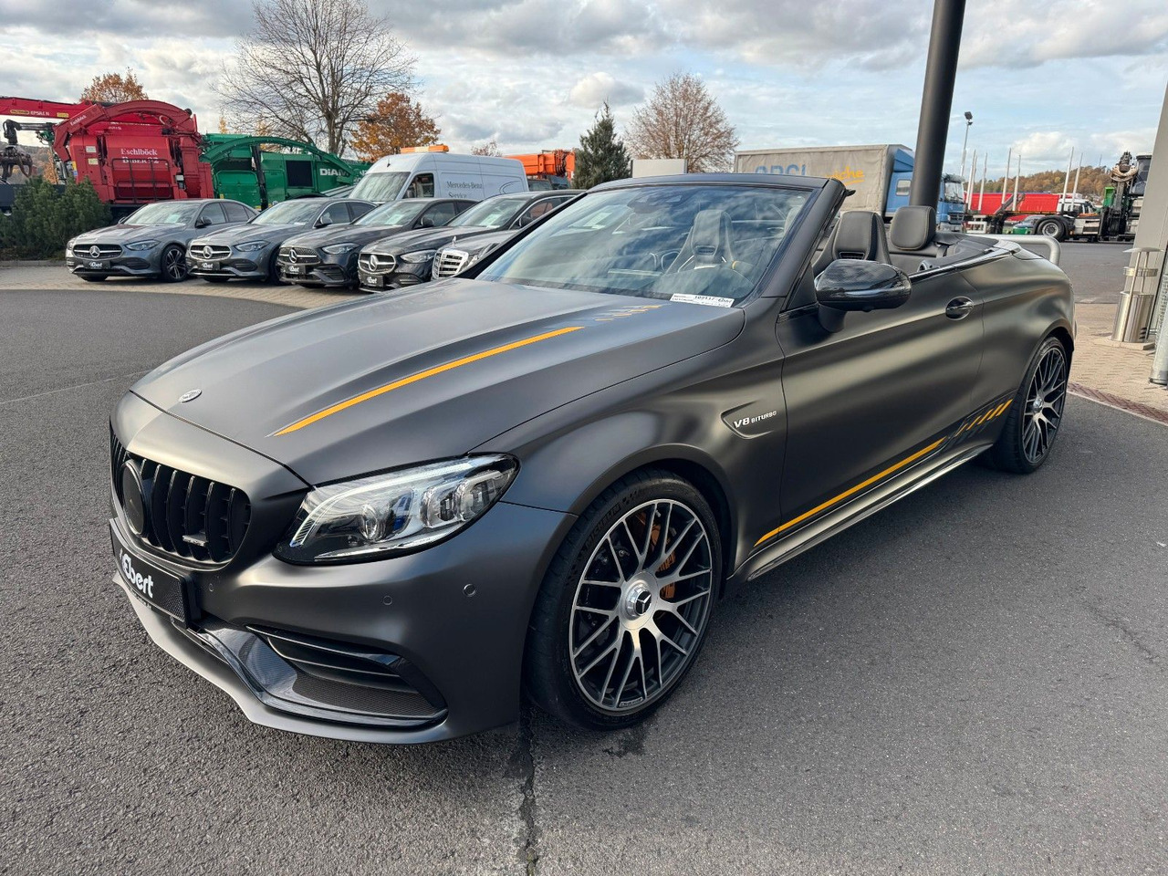 Mercedes-Benz C 63 AMG S Cabrio+FinalEdition+Keramik+Carbon+ - קבריולט: תמונה 3 Mercedes-Benz C 63 AMG S Cabrio+FinalEdition+Keramik+Carbon+ - קבריולט: תמונה 3