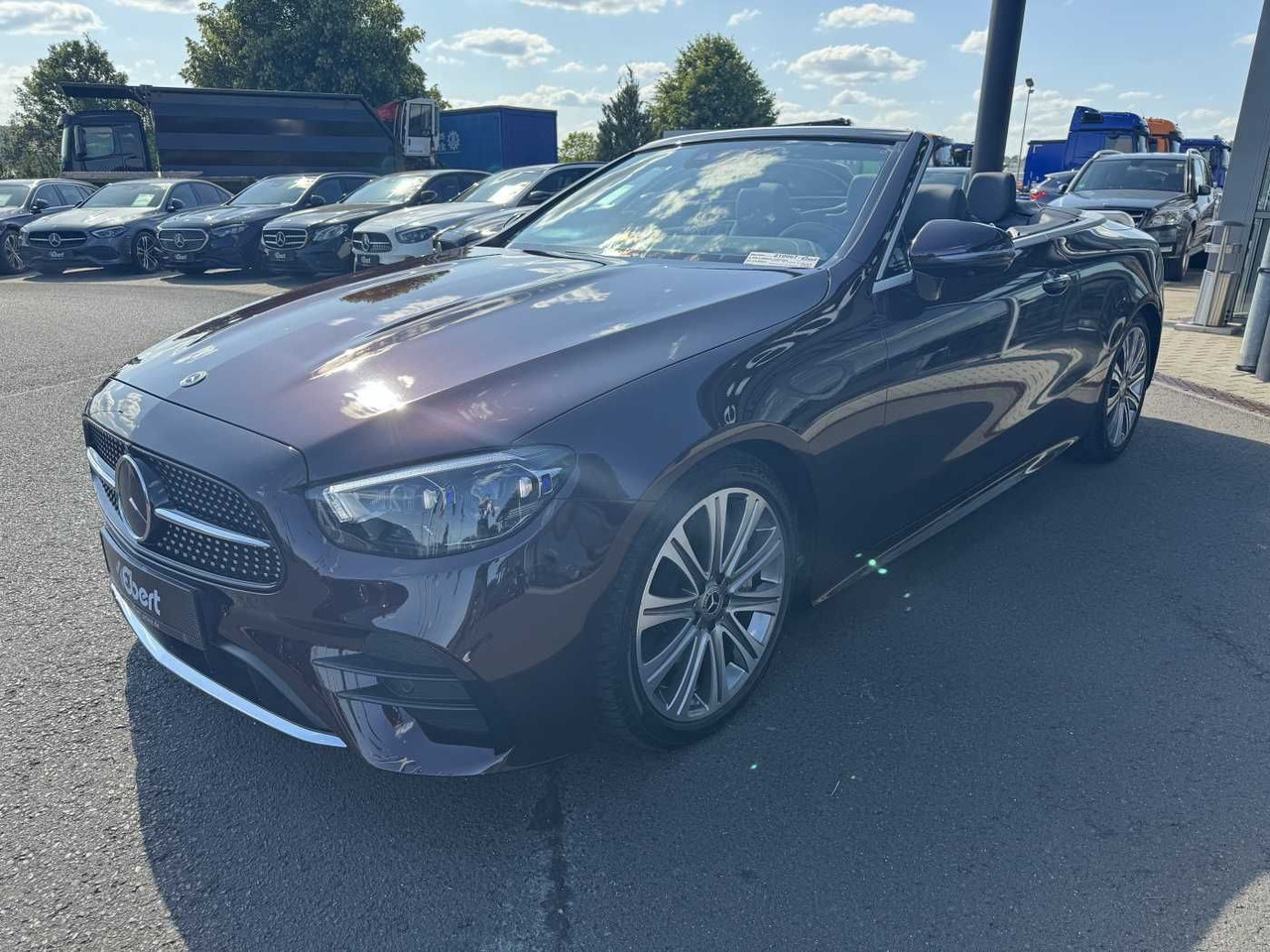 Mercedes-Benz E 400d Cabrio VOLL+AMG+Massage+Distr+Burm - מכונית: תמונה 2 Mercedes-Benz E 400d Cabrio VOLL+AMG+Massage+Distr+Burm - מכונית: תמונה 2