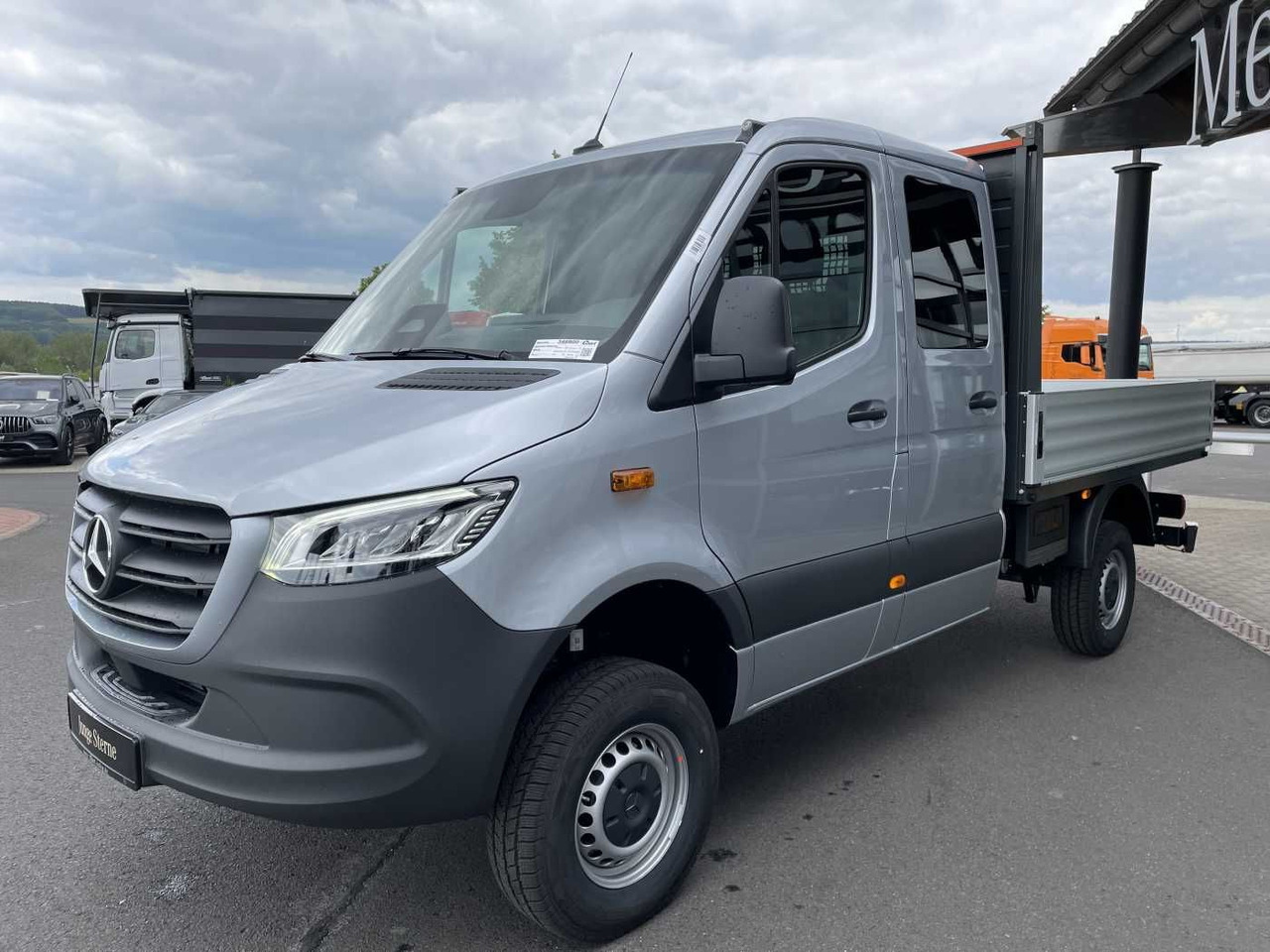 Mercedes-Benz Sprinter 319 CDI 4x4 DoKa Klima Stdheiz AHK LED - כלי רכב מסחרי במיטה שטוחה: תמונה 3 Mercedes-Benz Sprinter 319 CDI 4x4 DoKa Klima Stdheiz AHK LED - כלי רכב מסחרי במיטה שטוחה: תמונה 3