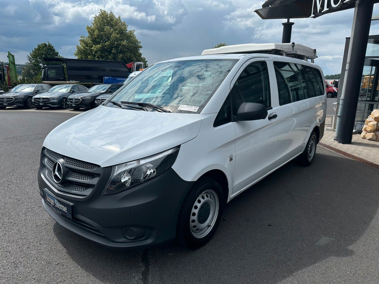 Mercedes-Benz Vito 111 CDI Tourer Begleitfahrzeug BF3+ / WVZ - כלי רכב מסחרי עם לוח: תמונה 4 Mercedes-Benz Vito 111 CDI Tourer Begleitfahrzeug BF3+ / WVZ - כלי רכב מסחרי עם לוח: תמונה 4