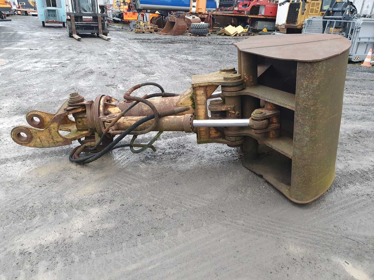 Pendelgreifer / Greifer / inkl. Rotator - דלי מכל קונכיה: תמונה 3 Pendelgreifer / Greifer / inkl. Rotator - דלי מכל קונכיה: תמונה 3