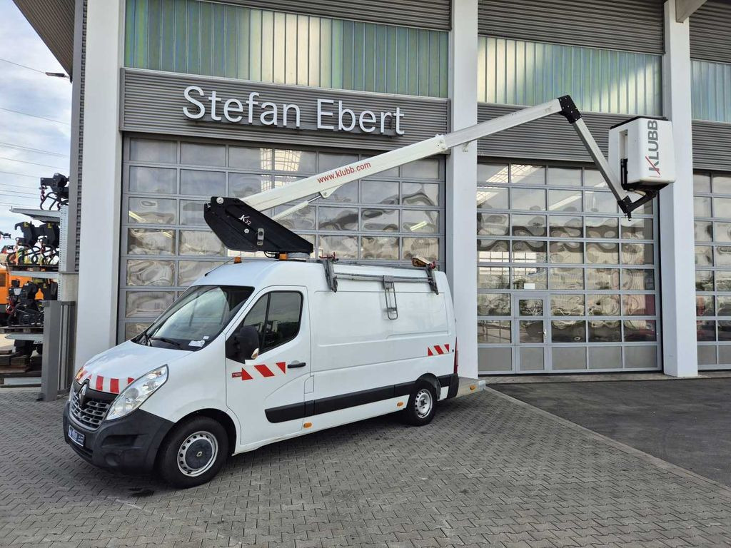 Renault Master 2.3 dCi / KLUBB K32, 12,5m - פלטפורמה אווירית מותקנת על משאית, כלי רכב מסחרי: תמונה 1 Renault Master 2.3 dCi / KLUBB K32, 12,5m - פלטפורמה אווירית מותקנת על משאית, כלי רכב מסחרי: תמונה 1