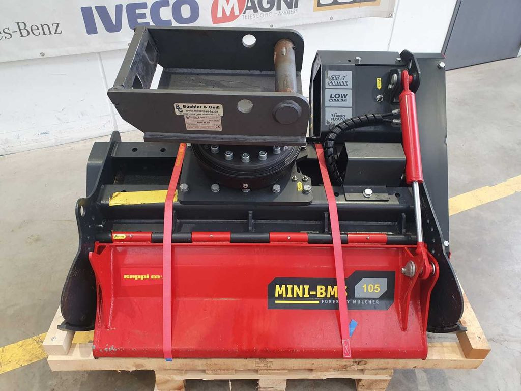 Seppi M. MINI-BMS 105 Mulcher / DEMO / Drehmotor Seppi M. MINI-BMS 105 Mulcher / DEMO / Drehmotor - גוזם עשבים ליערות: תמונה 3 Seppi M. MINI-BMS 105 Mulcher / DEMO / Drehmotor Seppi M. MINI-BMS 105 Mulcher / DEMO / Drehmotor - גוזם עשבים ליערות: תמונה 3