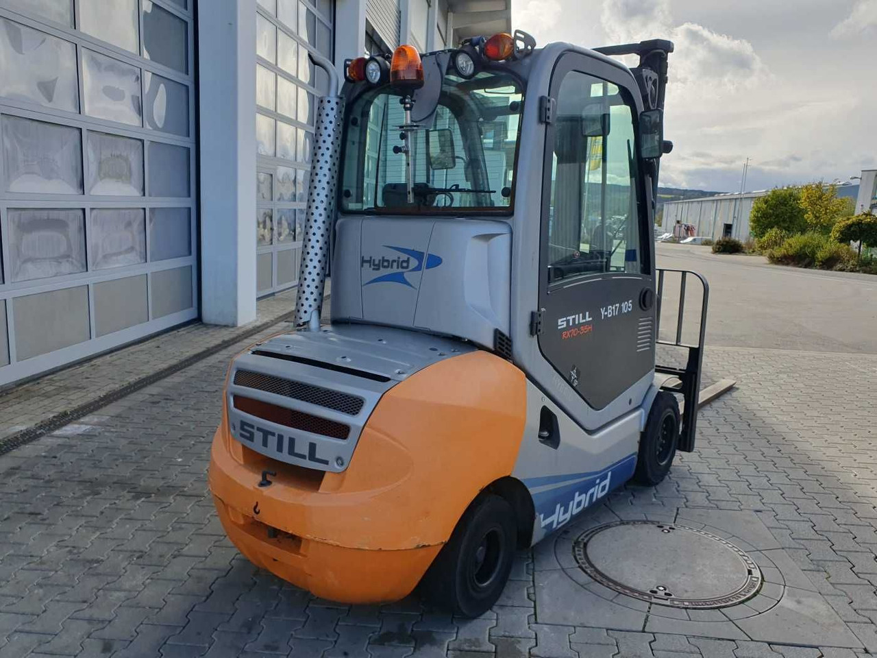 Still RX70-35 / Duplex: 3.40m / nur 1.028h! / SS - מלגזת סולר: תמונה 5 Still RX70-35 / Duplex: 3.40m / nur 1.028h! / SS - מלגזת סולר: תמונה 5
