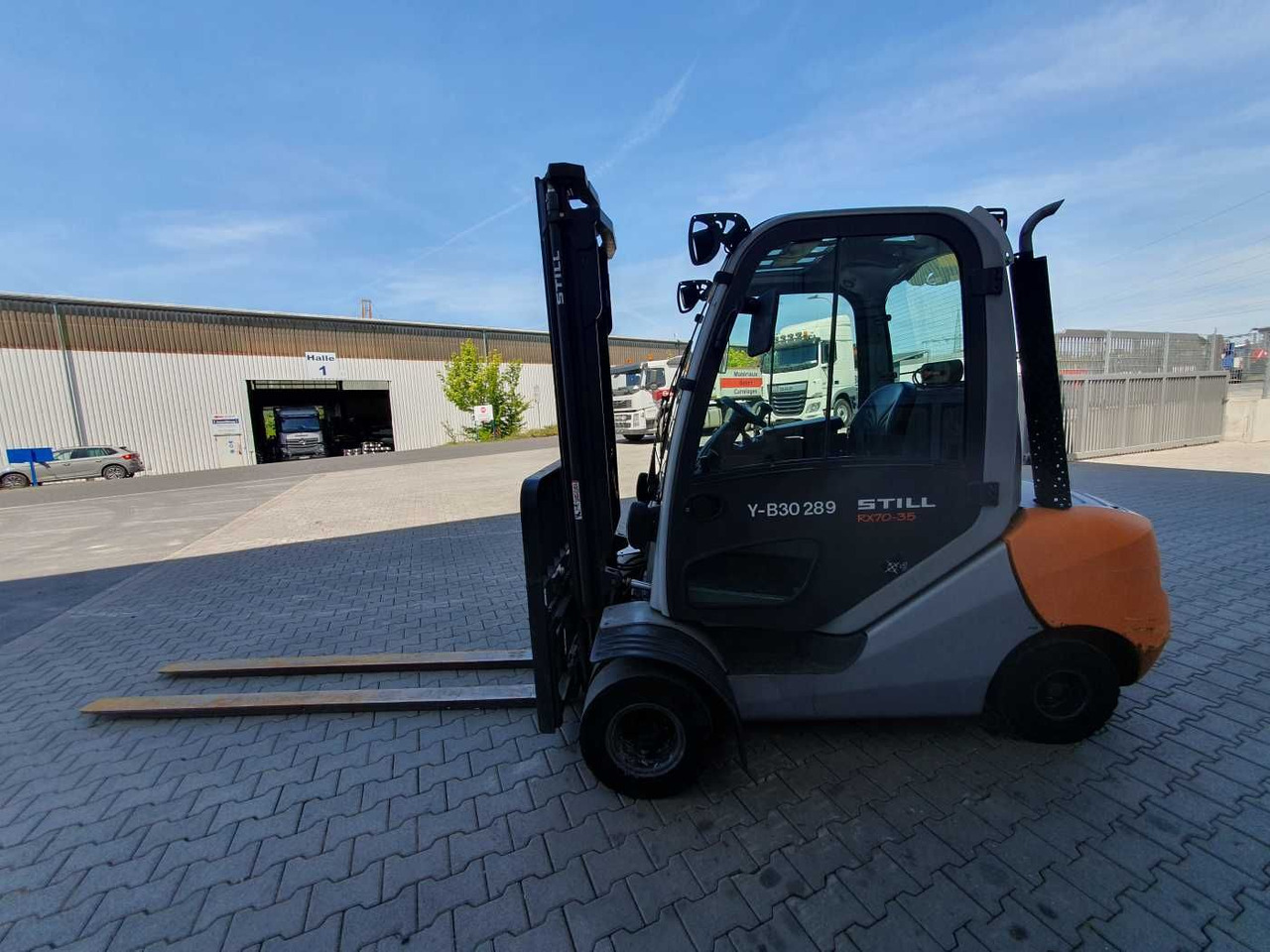 Still RX70-35 / Duplex: 3.50m! / 9.214h / SS - מלגזת סולר: תמונה 5 Still RX70-35 / Duplex: 3.50m! / 9.214h / SS - מלגזת סולר: תמונה 5