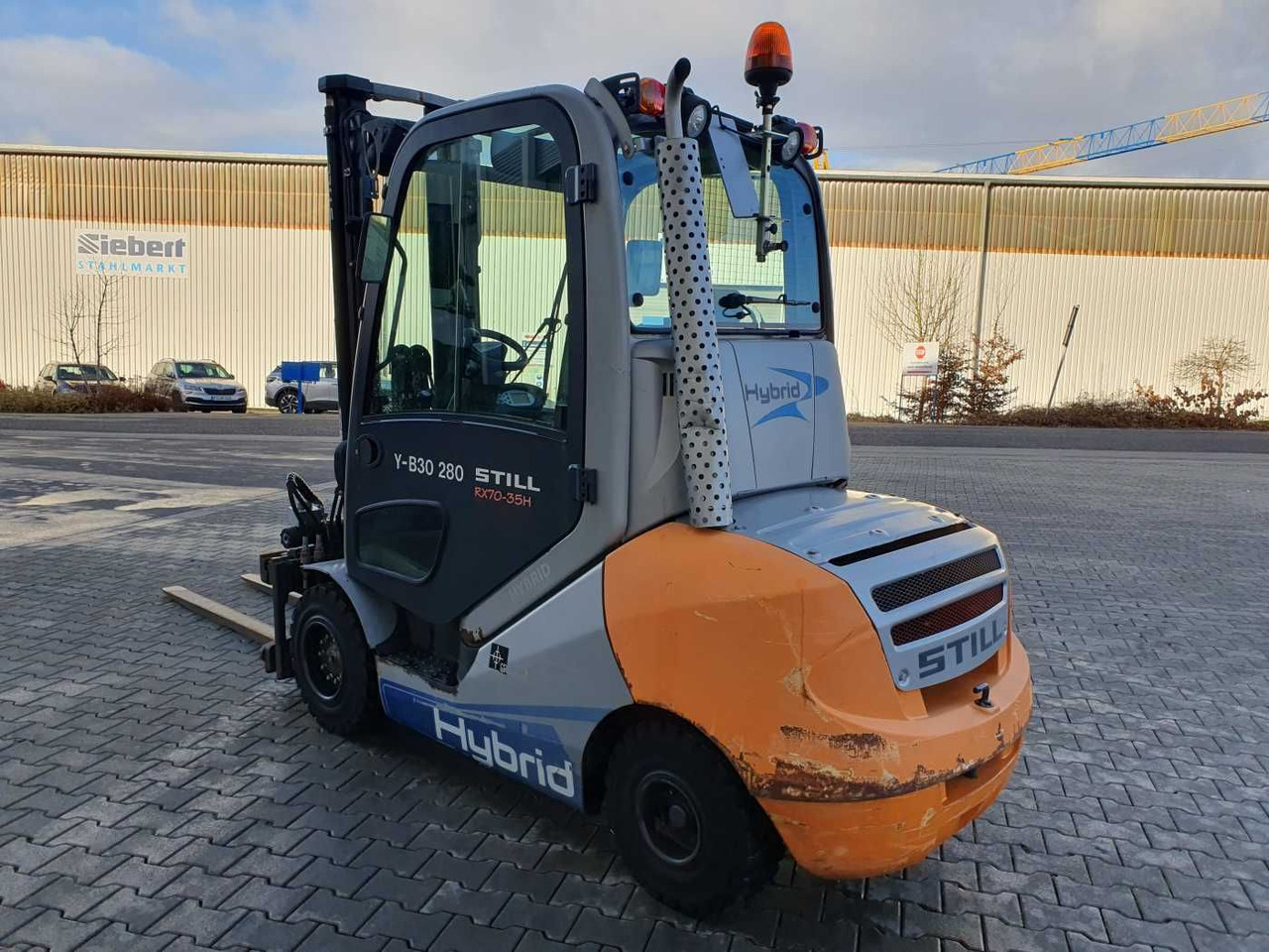 Still RX70-35 / Duplex: 3.50m / nur 1.065h / Drehgerät - מלגזת סולר: תמונה 5 Still RX70-35 / Duplex: 3.50m / nur 1.065h / Drehgerät - מלגזת סולר: תמונה 5