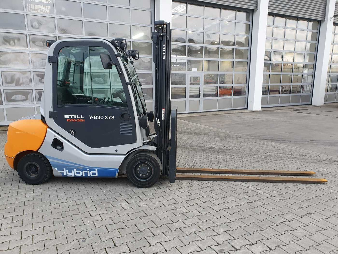 Still RX70-35 / Duplex: 3.50m / nur 1.984h! / SS - מלגזת סולר: תמונה 3 Still RX70-35 / Duplex: 3.50m / nur 1.984h! / SS - מלגזת סולר: תמונה 3