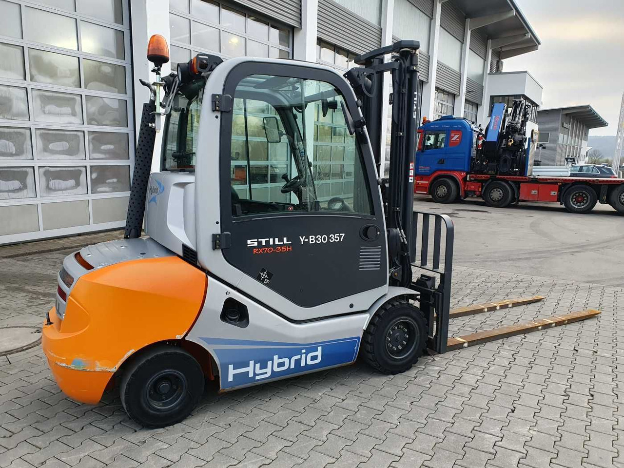 Still RX70-35 / Duplex: 3.50m / nur 2.470h! / SS - מלגזת סולר: תמונה 4 Still RX70-35 / Duplex: 3.50m / nur 2.470h! / SS - מלגזת סולר: תמונה 4