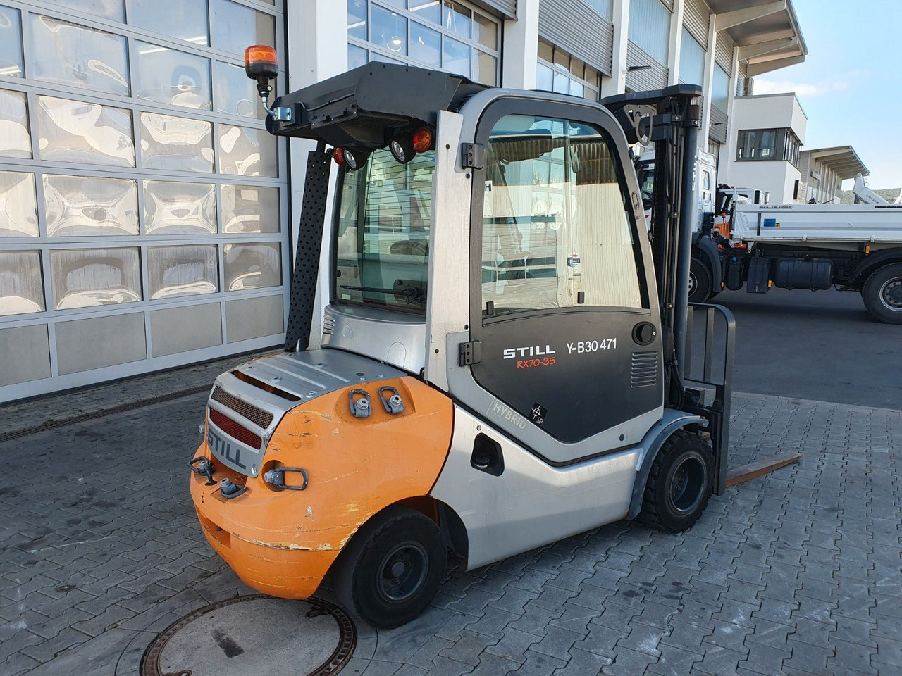 Still RX70-35 / Triplex: 4.80m / nur 2.004h! / Klima - מלגזת סולר: תמונה 4 Still RX70-35 / Triplex: 4.80m / nur 2.004h! / Klima - מלגזת סולר: תמונה 4
