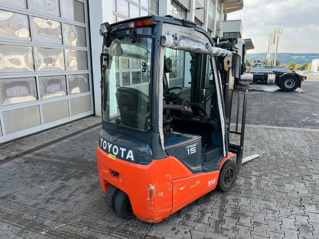 Toyota 8FBET15 / Triplex: 4.30m / nur 1.187h! / SS - מלגזה חשמלית: תמונה 4 Toyota 8FBET15 / Triplex: 4.30m / nur 1.187h! / SS - מלגזה חשמלית: תמונה 4