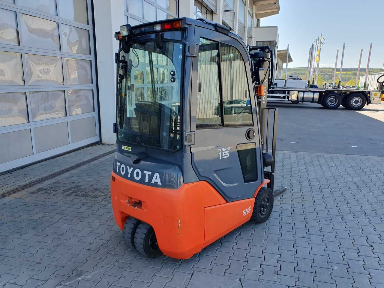 Toyota 8FBET15 / Triplex: 4.30m / nur 3.489h! / 2022 - מלגזה חשמלית: תמונה 3 Toyota 8FBET15 / Triplex: 4.30m / nur 3.489h! / 2022 - מלגזה חשמלית: תמונה 3