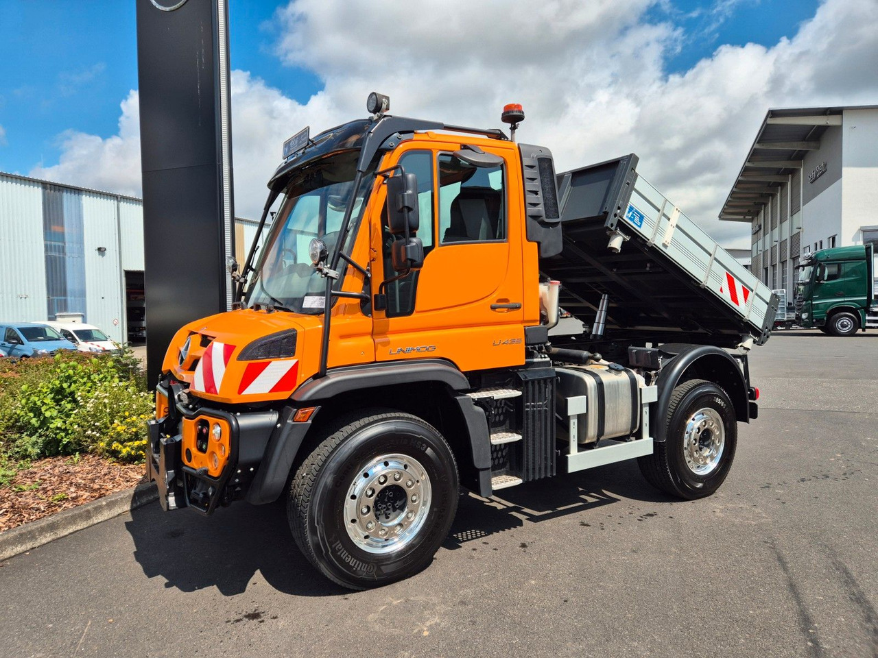 Unimog MB Unimog U435 4x4 Kipper Vario-Pilot Hydrostat - מזהיר: תמונה 4 Unimog MB Unimog U435 4x4 Kipper Vario-Pilot Hydrostat - מזהיר: תמונה 4
