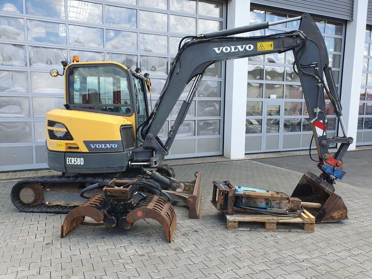 Volvo ECR58D / nur 5.433h / 1x hydr.GL - מיני מחפר: תמונה 2 Volvo ECR58D / nur 5.433h / 1x hydr.GL - מיני מחפר: תמונה 2