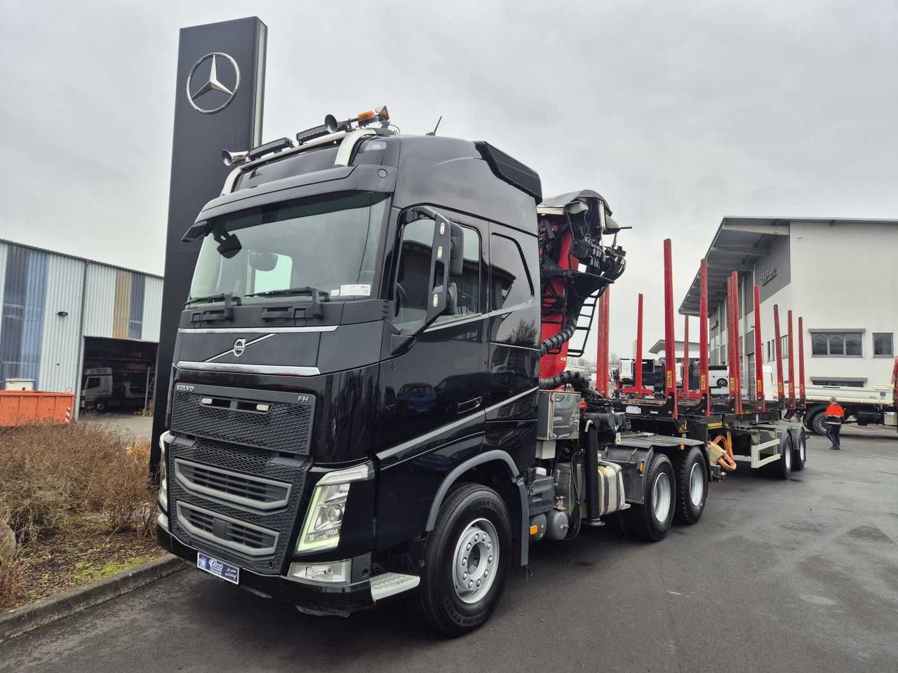 Volvo FH 540 6x4 Palfinger S260Z96 Doll Teleskop-Langh - משאית עץ: תמונה 2 Volvo FH 540 6x4 Palfinger S260Z96 Doll Teleskop-Langh - משאית עץ: תמונה 2