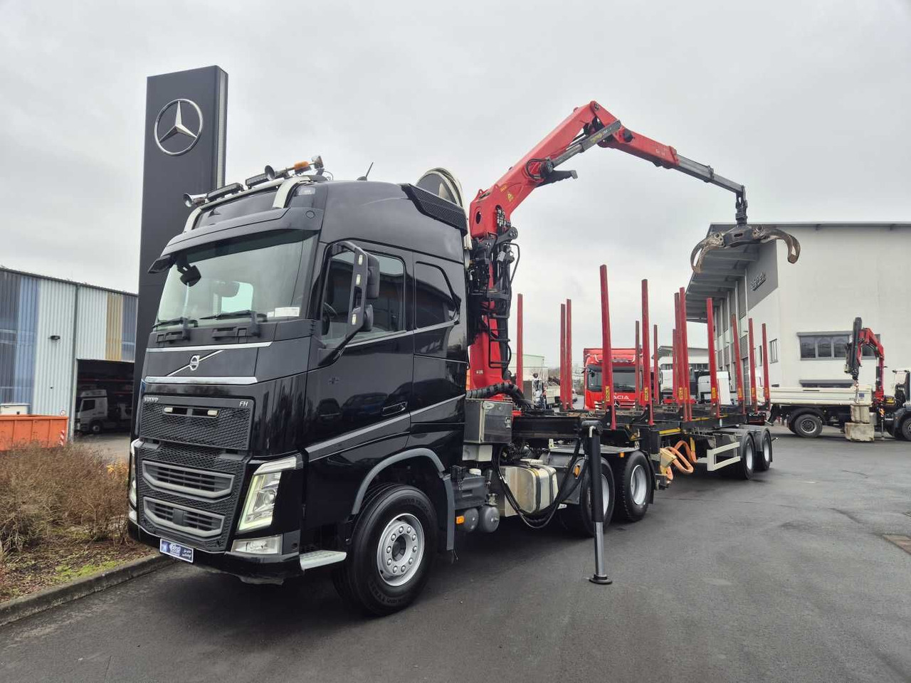 Volvo FH 540 6x4 Palfinger S260Z96 Doll Teleskop-Langh - משאית עץ: תמונה 1 Volvo FH 540 6x4 Palfinger S260Z96 Doll Teleskop-Langh - משאית עץ: תמונה 1