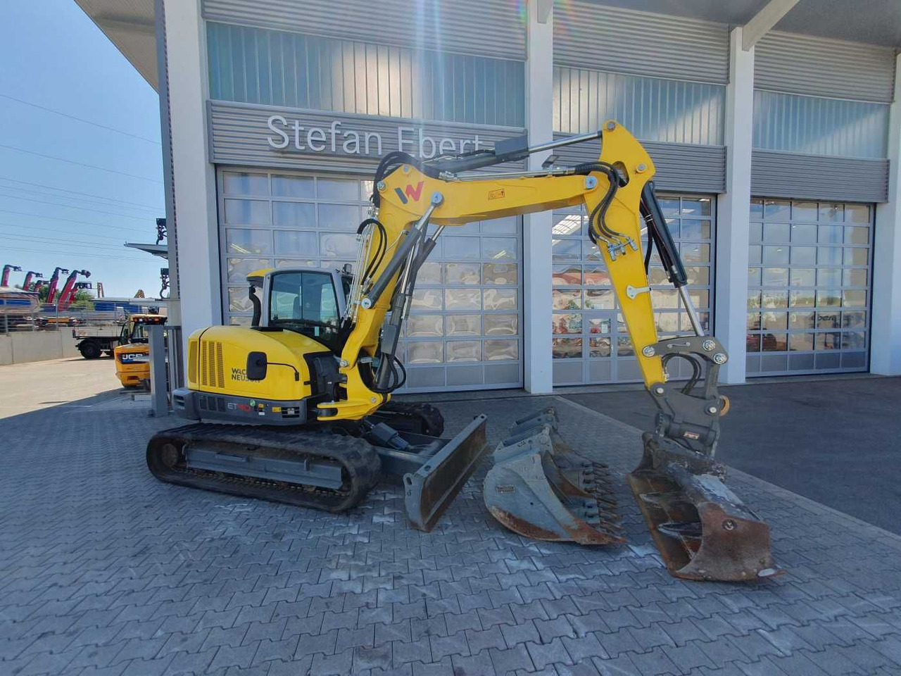 Wacker ET90 / HS08 / nur 1.244h! / Greifer/ Löffelpaket - מיני מחפר: תמונה 2 Wacker ET90 / HS08 / nur 1.244h! / Greifer/ Löffelpaket - מיני מחפר: תמונה 2