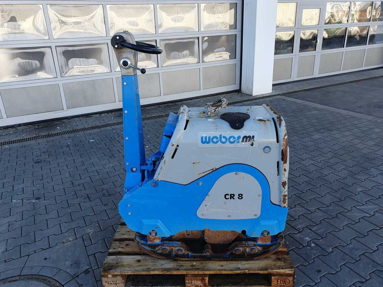 Weber CR 8 Hatz-Diesel 601kg Rüttelplatte 117 h - לוח רטט: תמונה 2 Weber CR 8 Hatz-Diesel 601kg Rüttelplatte 117 h - לוח רטט: תמונה 2