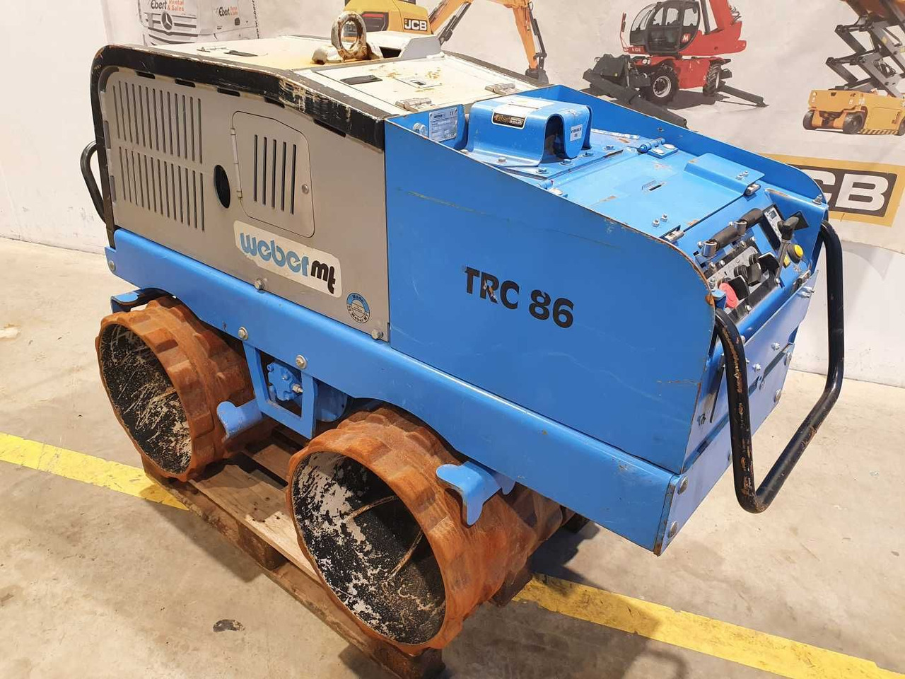 מיני רולר Weber TRC 86 Grabenwalze / 2020 / Funk / nur 112h: תמונה 11