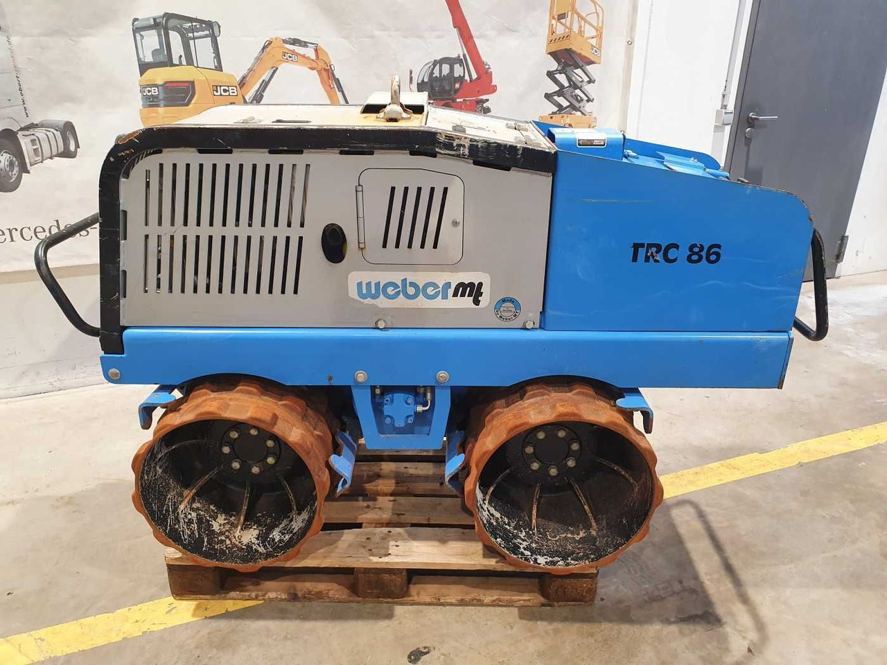 Weber TRC 86 Grabenwalze / 2020 / Funk / nur 112h - מיני רולר: תמונה 3 Weber TRC 86 Grabenwalze / 2020 / Funk / nur 112h - מיני רולר: תמונה 3