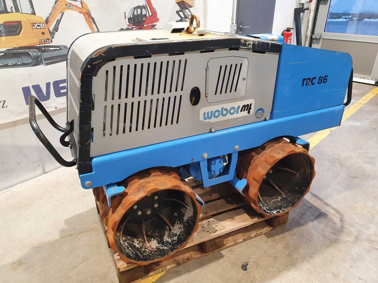 Weber TRC 86 Grabenwalze / 2020 / Funk / nur 112h - מיני רולר: תמונה 4 Weber TRC 86 Grabenwalze / 2020 / Funk / nur 112h - מיני רולר: תמונה 4