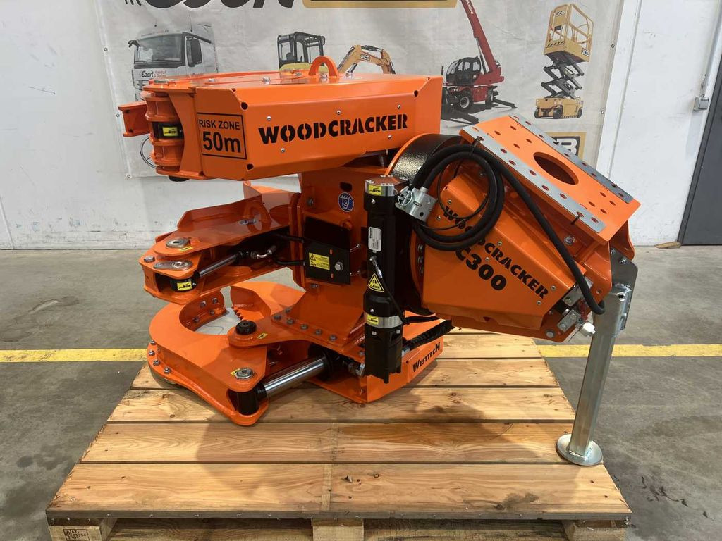 חָדָשׁ ראש נופל Westtech Woodcracker C300 Fällgreifer / Tiltator: תמונה 6