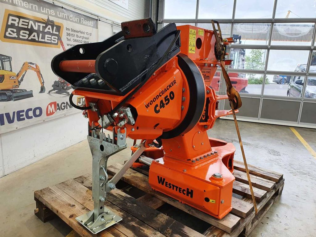 Westtech Woodcracker C450 MS21 Sammler Tiltator - צרופה עבור ציוד יער: תמונה 5 Westtech Woodcracker C450 MS21 Sammler Tiltator - צרופה עבור ציוד יער: תמונה 5