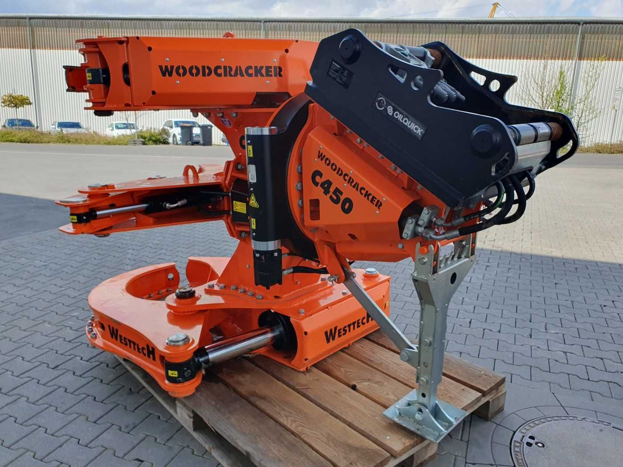 Westtech Woodcracker C450 Sammler Tiltator DEMO - צרופה: תמונה 5 Westtech Woodcracker C450 Sammler Tiltator DEMO - צרופה: תמונה 5