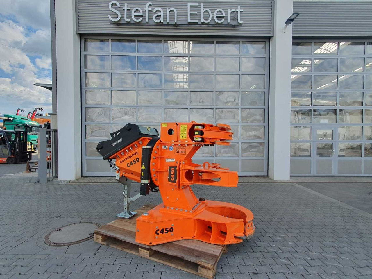Westtech Woodcracker C450 Sammler Tiltator DEMO - צרופה: תמונה 1 Westtech Woodcracker C450 Sammler Tiltator DEMO - צרופה: תמונה 1