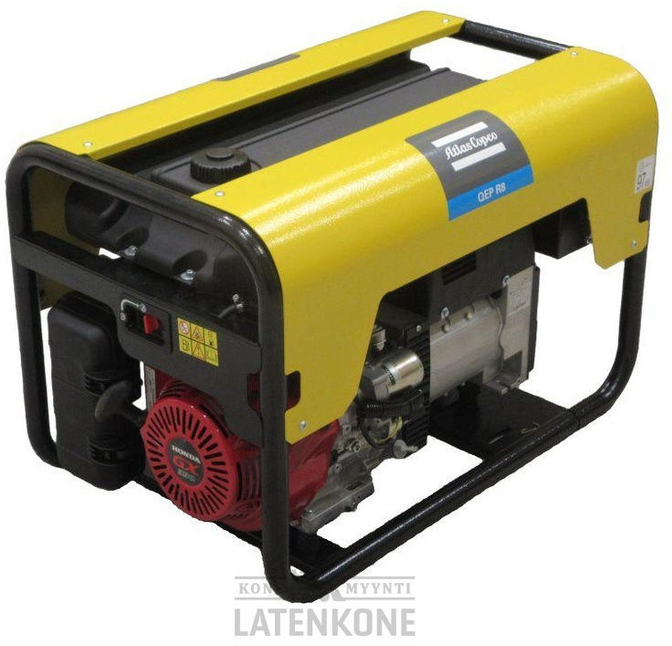 ערכת גנרטורים Atlas Copco QEP R8 Bensa Generaattori.: תמונה 7