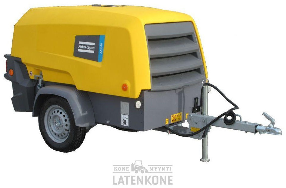 מדחס אוויר Atlas Copco XAS 88-7 StV Vaunukompressori UUSI: תמונה 6