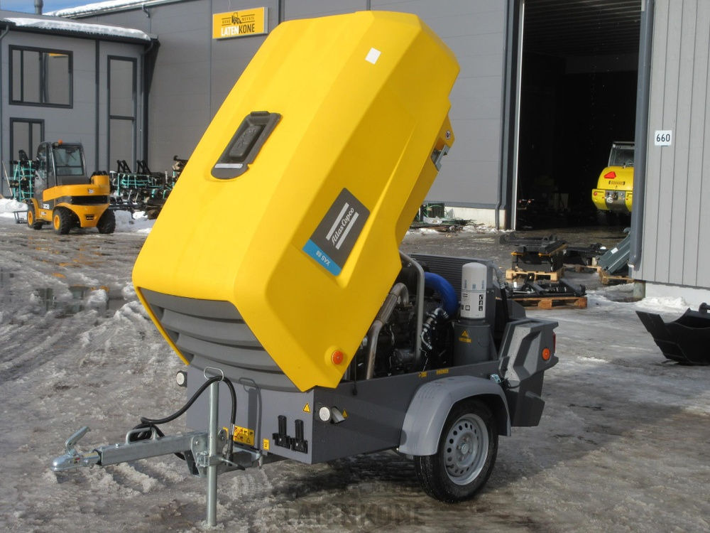 מדחס אוויר Atlas Copco XAS 88-7 StV Vaunukompressori UUSI: תמונה 7