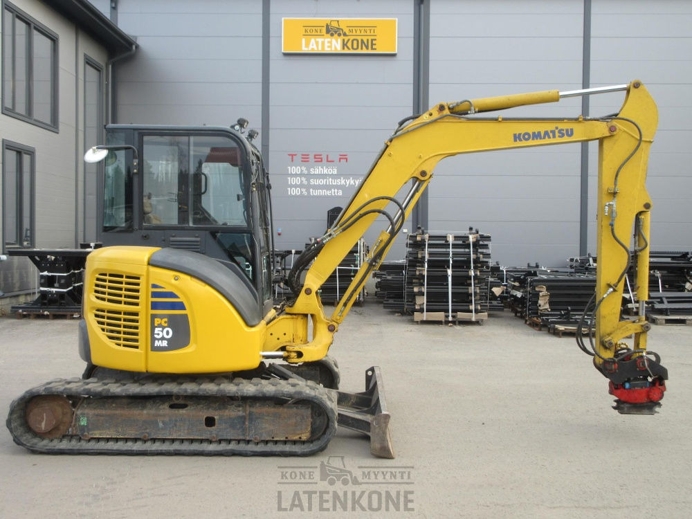 Komatsu PC50MR PETOKSELLA VIETY LÖYTÖPALKKIO STOLEN - מחפר סורק: תמונה 1 Komatsu PC50MR PETOKSELLA VIETY LÖYTÖPALKKIO STOLEN - מחפר סורק: תמונה 1