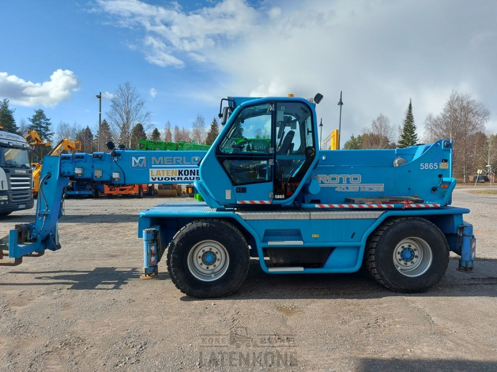 Merlo Roto 40.25MCSS with basket and jib - מפעיל טלסקופי: תמונה 1 Merlo Roto 40.25MCSS with basket and jib - מפעיל טלסקופי: תמונה 1