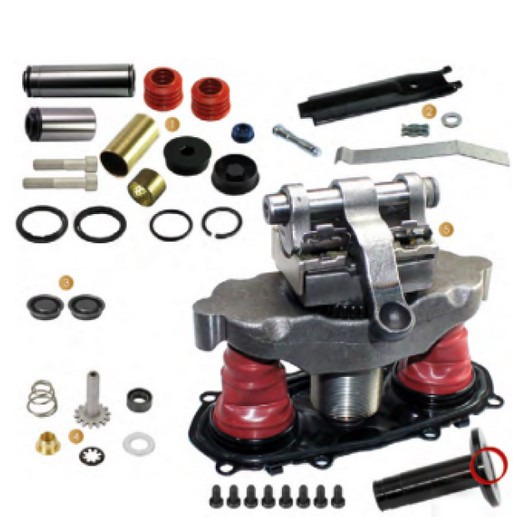 BPW Complete Caliper Mechanism Repair KIT - מדד בלימה עבור קרון נגרר: תמונה 1 BPW Complete Caliper Mechanism Repair KIT - מדד בלימה עבור קרון נגרר: תמונה 1