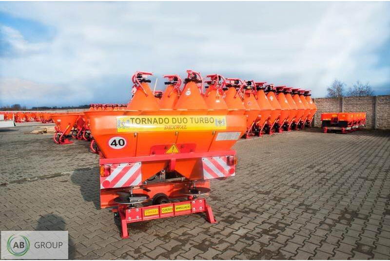 Dexwal rozsiewacz nawozu Tornado Duo 850 l/1200 kg - מפזרת דשן: תמונה 1 Dexwal rozsiewacz nawozu Tornado Duo 850 l/1200 kg - מפזרת דשן: תמונה 1
