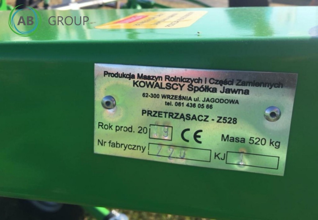 Kowalski rotary tedder Z528 (PKM53), 5,3 m - גורף/ מגרפה: תמונה 4 Kowalski rotary tedder Z528 (PKM53), 5,3 m - גורף/ מגרפה: תמונה 4