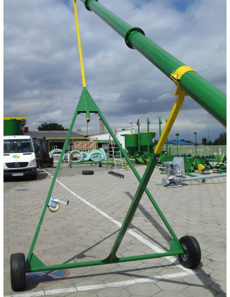 Mrol przenośnik ślimakowy T401/1 z koszem, Ø110, 8 m - מסוע: תמונה 1 Mrol przenośnik ślimakowy T401/1 z koszem, Ø110, 8 m - מסוע: תמונה 1