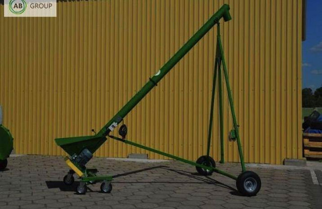Mrol przenośnik ślimakowy T401/1 z koszem, Ø110, 8 m - מסוע: תמונה 3 Mrol przenośnik ślimakowy T401/1 z koszem, Ø110, 8 m - מסוע: תמונה 3