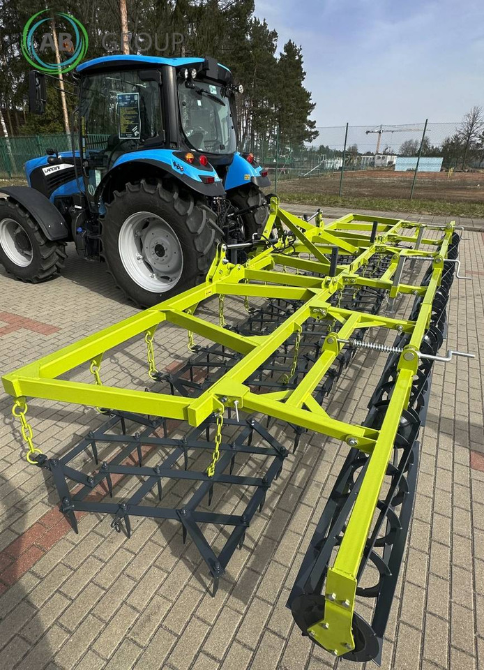 POM Augustów 7-field mounted tine harrow with string roller - משדדה: תמונה 2 POM Augustów 7-field mounted tine harrow with string roller - משדדה: תמונה 2