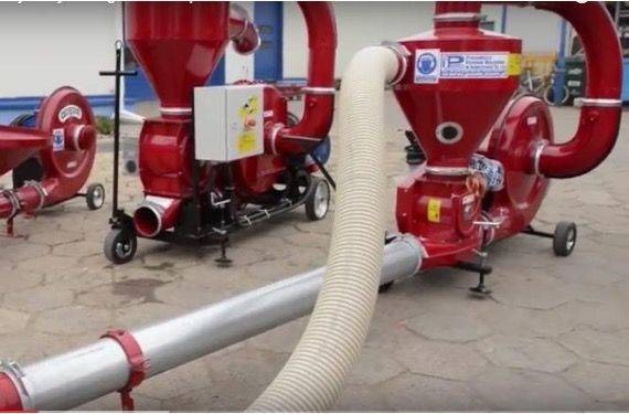 POM Augustów suction and force pneumatic conveyor T207/1 - ציוד לאחר הקציר: תמונה 3 POM Augustów suction and force pneumatic conveyor T207/1 - ציוד לאחר הקציר: תמונה 3